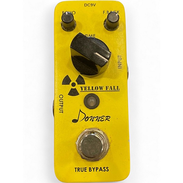 Used Donner Yellow Fall Effect Pedal