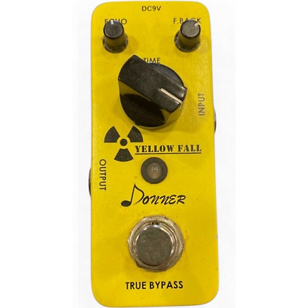 Used Donner Yellow Fall Effect Pedal