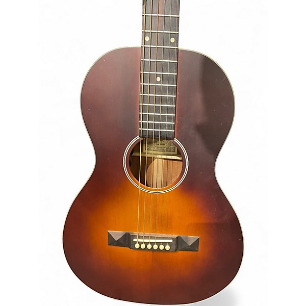 Used Recording King RPS-11-FE3-TBR Brown Sunburst Acoustic Guitar
