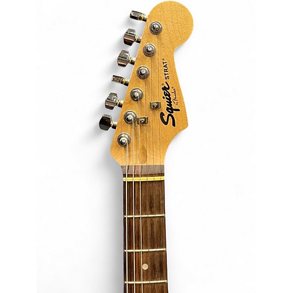 Used Squier By Fender STRAT 2 Color Sunburst Solid Body Electric Guitar