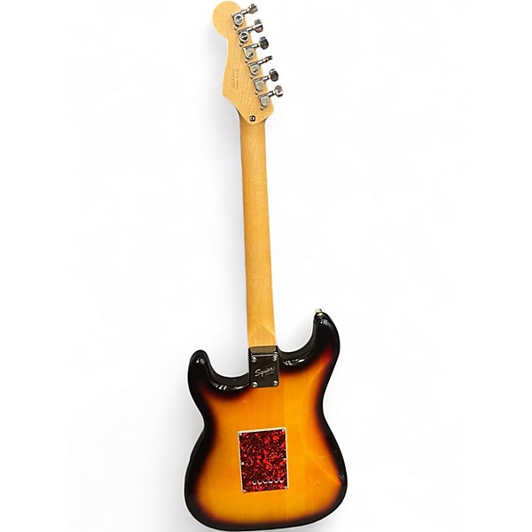 Used Squier By Fender STRAT 2 Color Sunburst Solid Body Electric Guitar