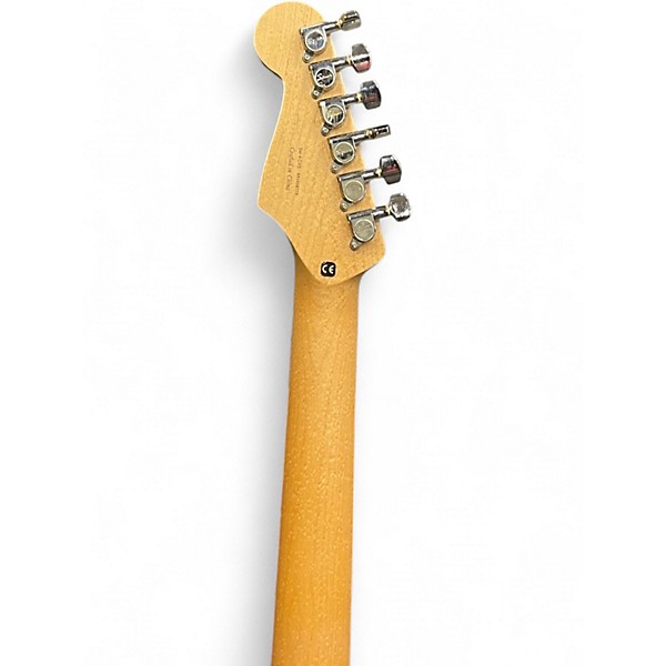 Used Squier By Fender STRAT 2 Color Sunburst Solid Body Electric Guitar