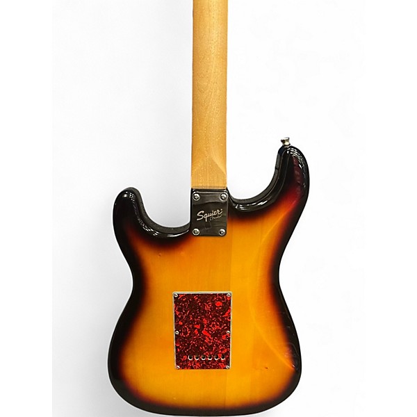 Used Squier By Fender STRAT 2 Color Sunburst Solid Body Electric Guitar