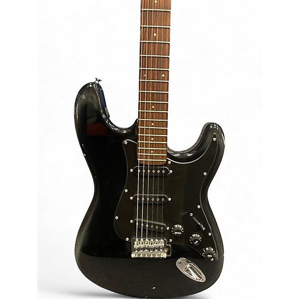 Used Axman Strat Style Black Solid Body Electric Guitar