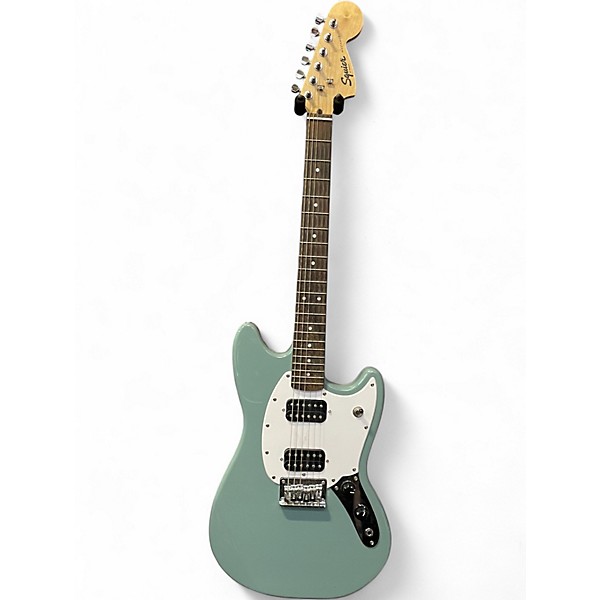 Used Squier Bullet Mustang HH Blue Solid Body Electric Guitar