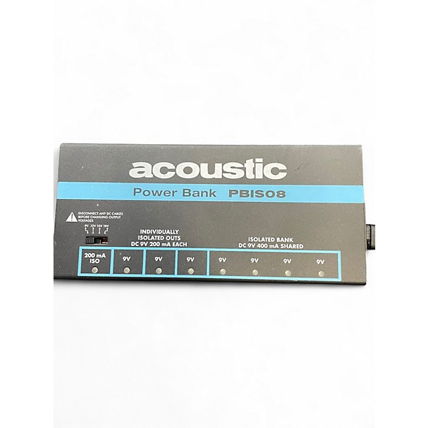 Used Acoustic PBISO8 Power Supply