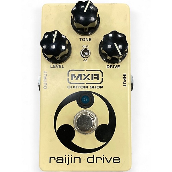 Used MXR RAIJIN DRIVE Effect Pedal