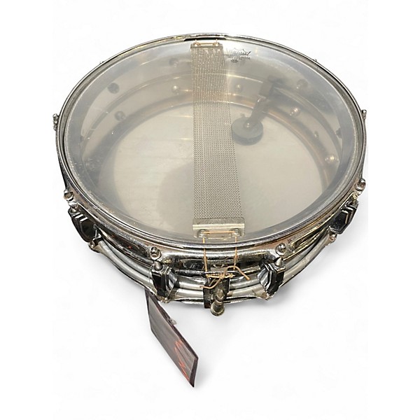 Used Ludwig 14in Supraphonic Snare Chrome Silver Drum