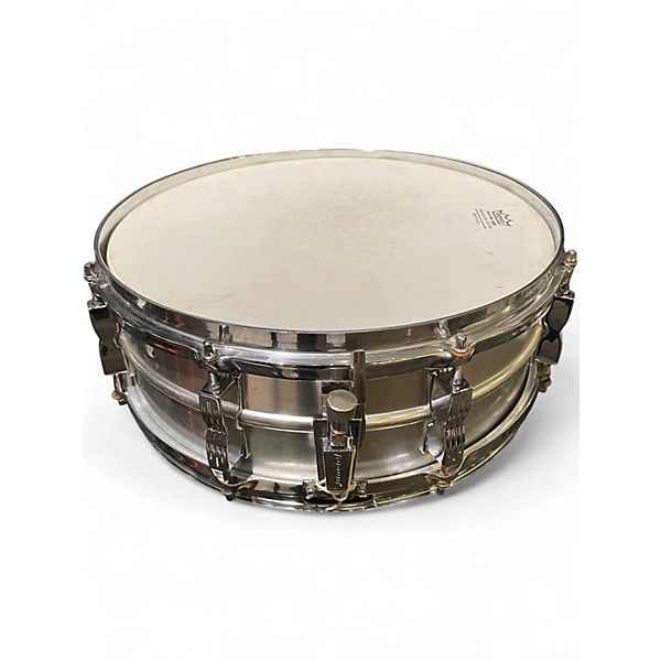 Used Ludwig 14in Acrolite Snare Silver Drum