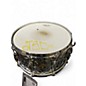 Used Gretsch Drums 14in Custom Hammered Chrome over Brass Chrome Silver Drum thumbnail