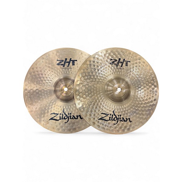 Used Zildjian 14in ZHT Hi Hat Pair Cymbal