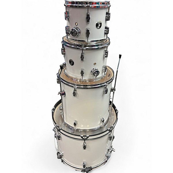 Used SONOR 4 Piece Extreme Force White Drum Kit