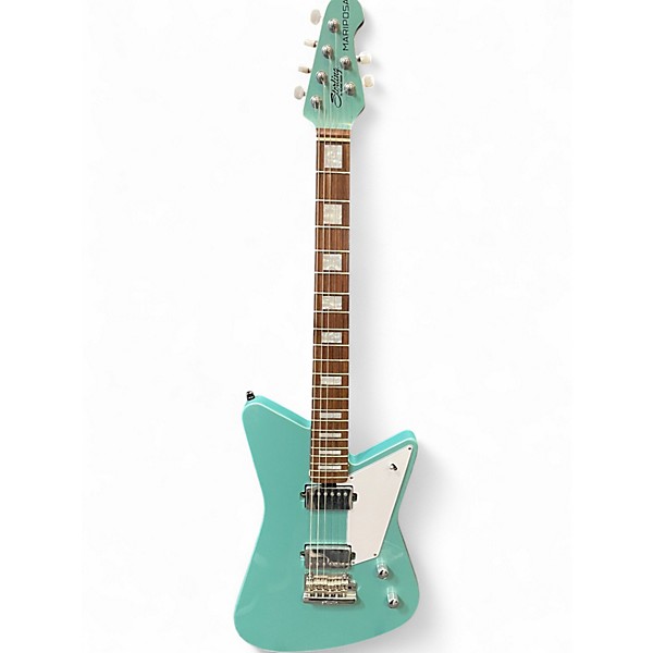 Used Sterling by Music Man mariposa Seafoam Green Solid Body Electric Guitar