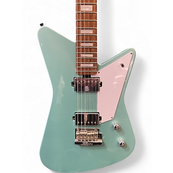 Used Sterling by Music Man mariposa Seafoam Green Solid Body Electric Guitar