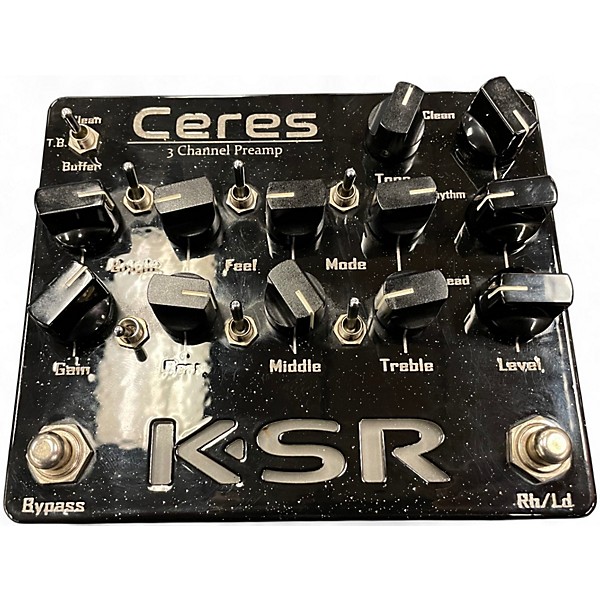 Used Ksr Ceres 3 Channel Preamp Effect Pedal | Guitar Center