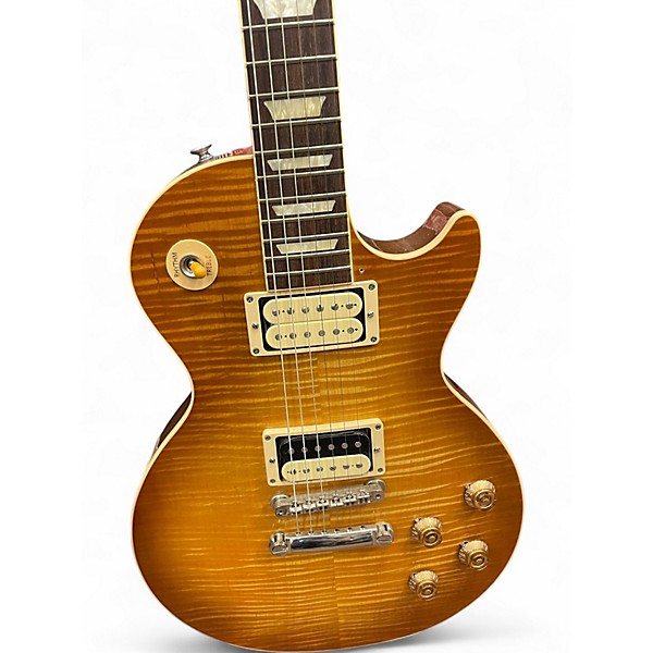 Used Gibson Wildwood Select Les Paul Standard Honey Burst Solid Body Electric Guitar