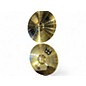 Used MEINL 14in HCS Hi Hat Pair Cymbal thumbnail