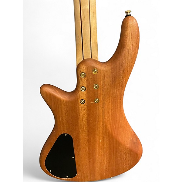 Used Schecter Guitar Research CUSTOM 4 Natural Electric Bass Guitar