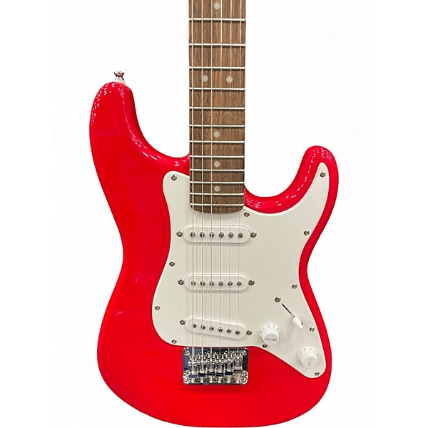 Used Squier Mini Affinity Stratocaster Dakota Red Electric Guitar