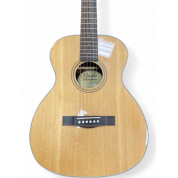 Used Fender CT-140SE Natural Acoustic Electric Guitar
