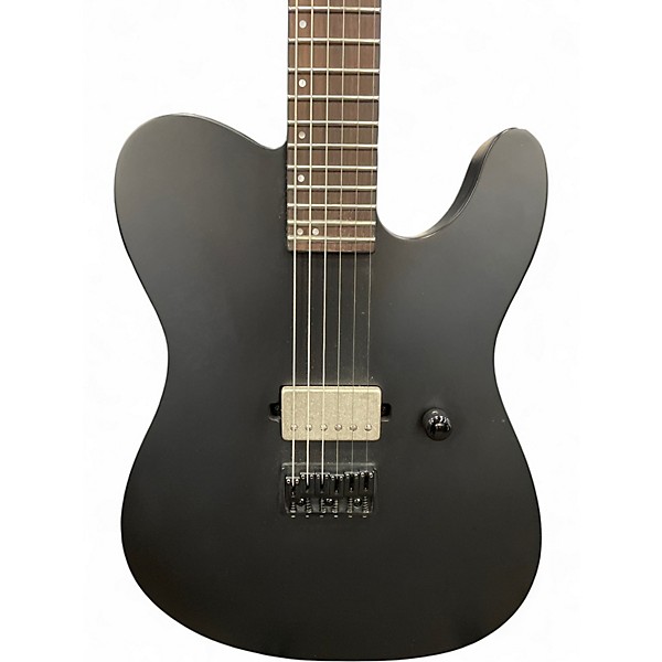Used ESP LTD TE201 Black Solid Body Electric Guitar