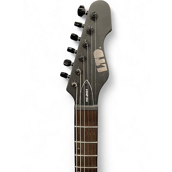 Used ESP LTD TE201 Black Solid Body Electric Guitar
