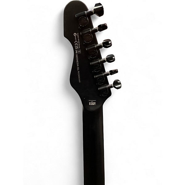 Used ESP LTD TE201 Black Solid Body Electric Guitar