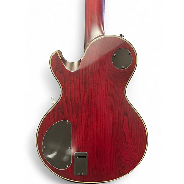 Used Schecter Guitar Research Blackjack ATX Solo-II Red Solid Body Electric Guitar