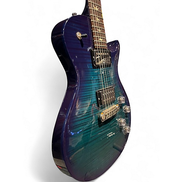 Used PRS Mark Tremonti Signature 10 Top w/Stoptail Blue Burst Solid Body Electric Guitar