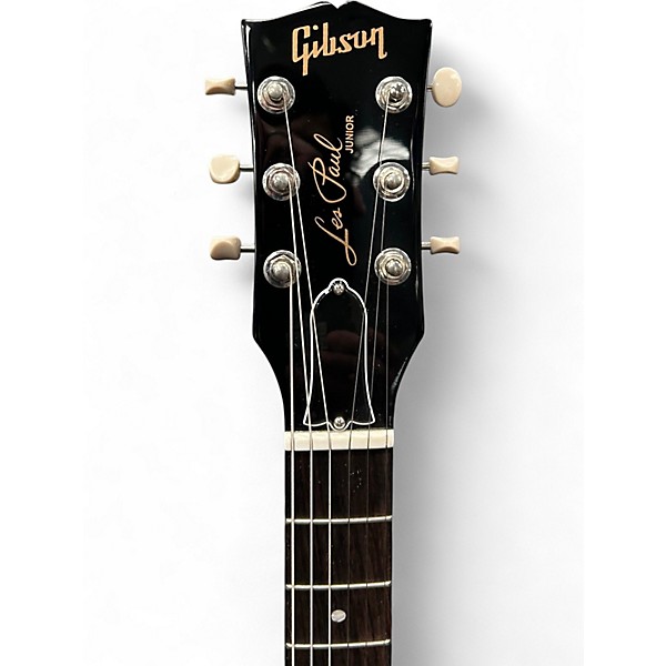 Used Gibson Les Paul Junior Ebony Solid Body Electric Guitar