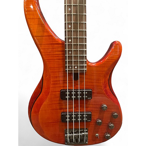 Used Yamaha TRBX604FM Brown Electric Bass Guitar