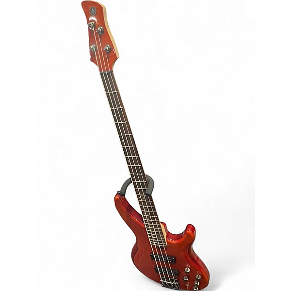 Used Yamaha TRBX604FM Brown Electric Bass Guitar