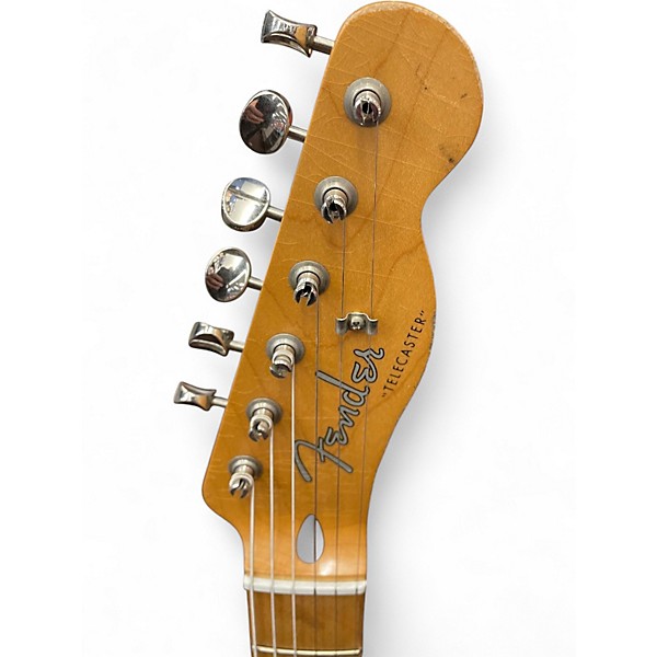 Used Fender Road Worn 1950S Telecaster Purple Solid Body Electric Guitar