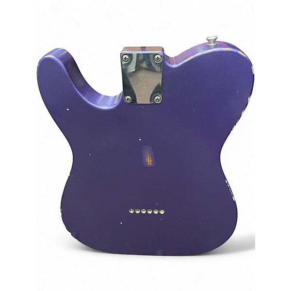 Used Fender Road Worn 1950S Telecaster Purple Solid Body Electric Guitar
