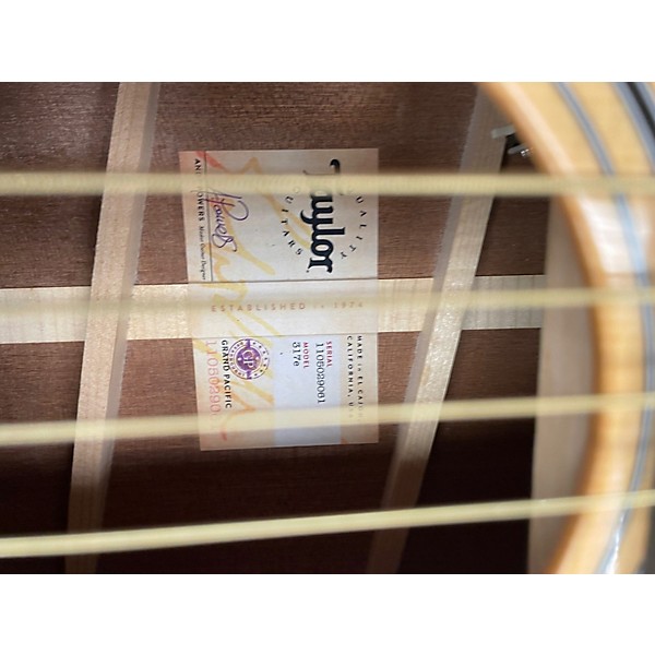 Used Taylor 317e Natural Acoustic Electric Guitar