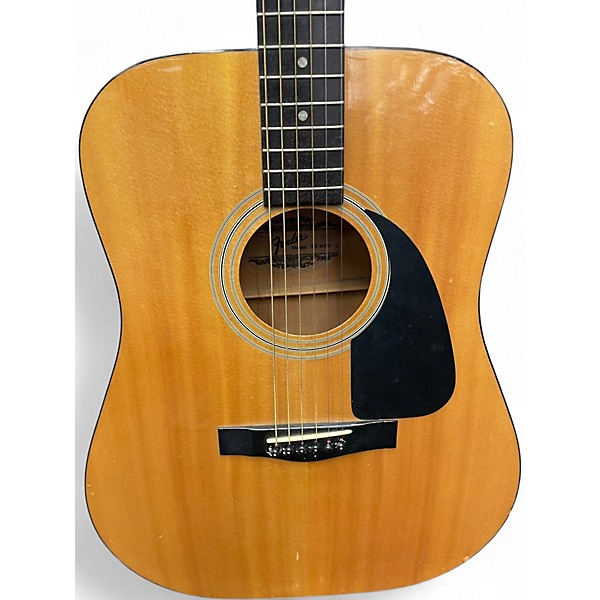 Used Fender GEMINI Natural Acoustic Guitar
