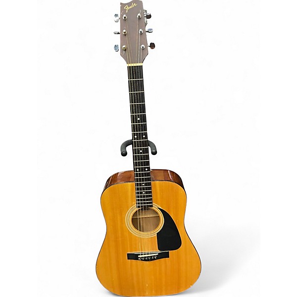 Used Fender GEMINI Natural Acoustic Guitar