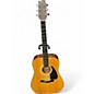 Used Fender GEMINI Natural Acoustic Guitar