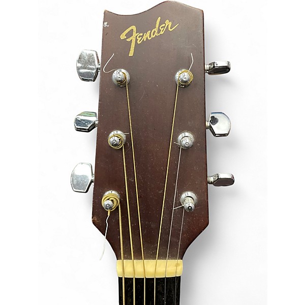 Used Fender GEMINI Natural Acoustic Guitar