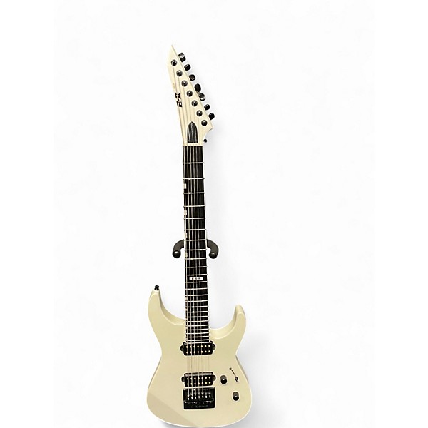 Used ESP E-II M-II White Solid Body Electric Guitar