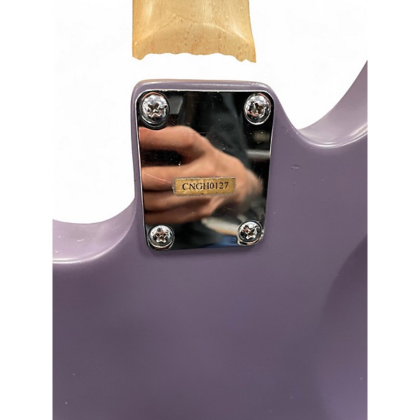 Used Peavey mockmaster Purple Solid Body Electric Guitar