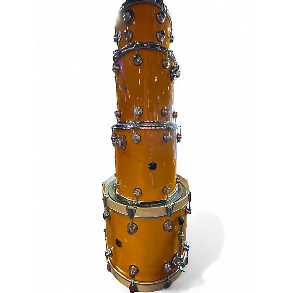 Used DW 4 Piece Collector's Series Santa Monica Butterscotch Drum Kit