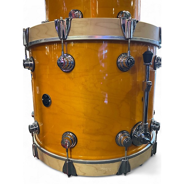 Used DW 4 Piece Collector's Series Santa Monica Butterscotch Drum Kit