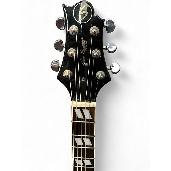 Used Greg Bennett Design by Samick SMJ 10CE Cheyenne Black Solid Body Electric Guitar