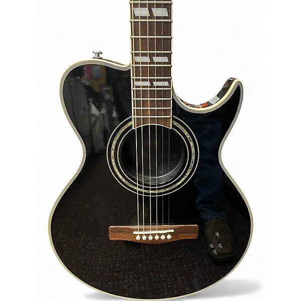 Used Greg Bennett Design by Samick SMJ 10CE Cheyenne Black Solid Body Electric Guitar