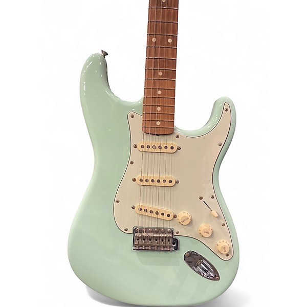 Used Fender Vintera 60s Stratocaster Surf Green Solid Body Electric Guitar