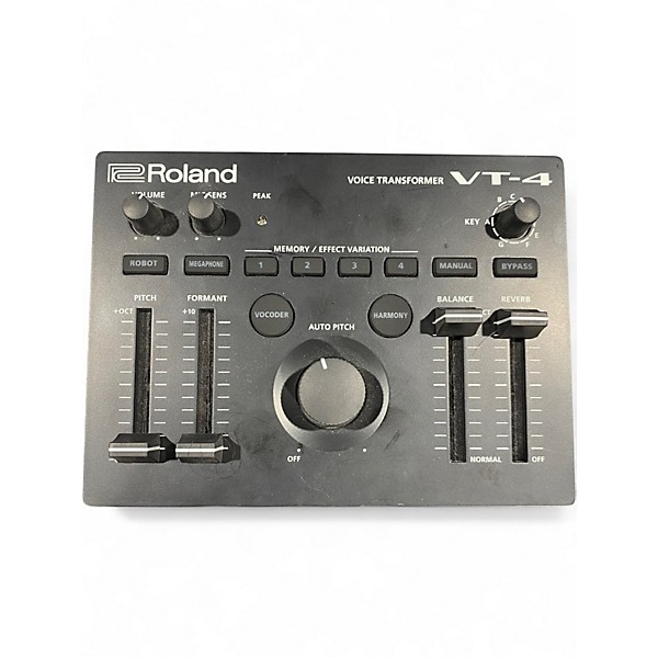 Used Roland VT-4 VOICE TRANSFORMER Vocal Processor