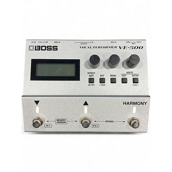 Used BOSS VE500 Vocal Performer Vocal Processor