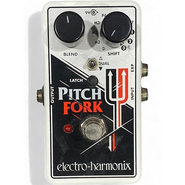 Used Electro-Harmonix Pitch Fork Polyphonic Pitch Shifting Effect Pedal