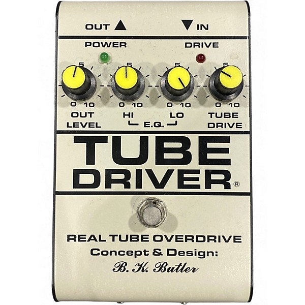 Used B.k. Butler TUBE DRIVER Effect Pedal